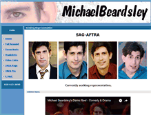Tablet Screenshot of michaelbeardsley.com